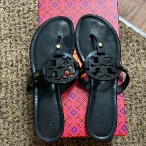 Tory Burch Miller black sandals